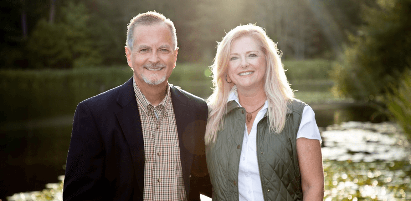 Judge Campbell Cox, mediator and arbitrator, and wife Jennie Williams Cox in Nacogdoches, East Texas